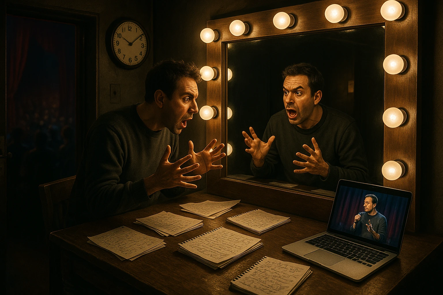 Hinter den Kulissen: Wie eine Comedy Show wirklich entsteht